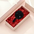 thumbnail image 7 of ACDANC Black Hand Mirror - 5.1"×3.1"×0.8" Circle Rose Shape Handle Vanity Mirror, 7 of 7