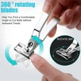 thumbnail image 3 of Ingrown Toenail Clippers Kit Stainless Steel Ingrown Toenail Removal Kit Professional Toenail Clippers Set for Ingrown and Thick Nail Toe Nail Cutter for Adults and Seniors, 3 of 11