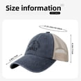 thumbnail image 7 of Always Keep Fighting Supernatural Vintage Mesh Hat Dad Hats Trendy Caps Black, 7 of 7