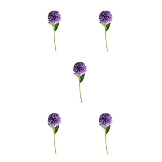 Wosthever Flor de simulación no tóxica de seda de 10 piezas con decoración de fiesta de simulación de longitud amigable para mascotas y sin Type2 NO2