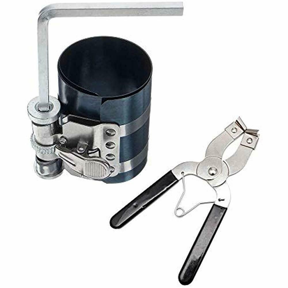 Car Engine Piston Ring Installer Removal Kit Compressor Tool