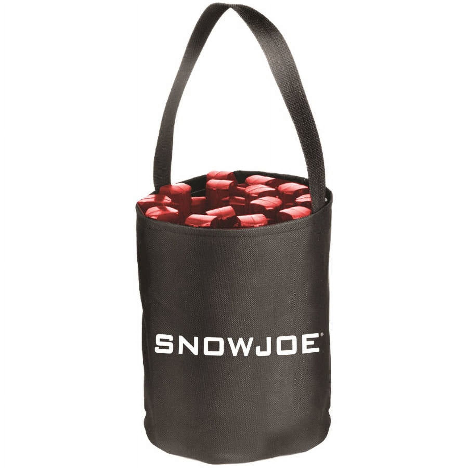 Snow Joe Auto Joe TrackAssist, Thermoplastic Rubber Non Slip Traction for Your Car's Tire in Ice, Snow, Mud and Sand, Red