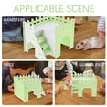 thumbnail image 3 of FONWILYO 2 Sets Hamster PVC House with Ramp Relaxation Area For Guinea Pig, 3 of 7