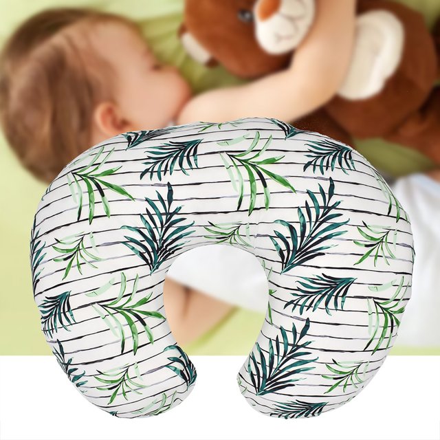 Funda de almohada para lactancia materna, suave y flexible, con forma de U, diseñada con precisión