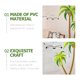 thumbnail image 5 of 2 juegos de pegatinas de pared para decoración de pared de árbol de coco, pegatinas de pared extraíbles HOMEMAXS MX16272438, 5 of 5