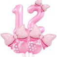 thumbnail image 1 of Decoración de cumpleaños para niñas Wclliuchi, 12 cumpleaños, color rosa, 1 of 7
