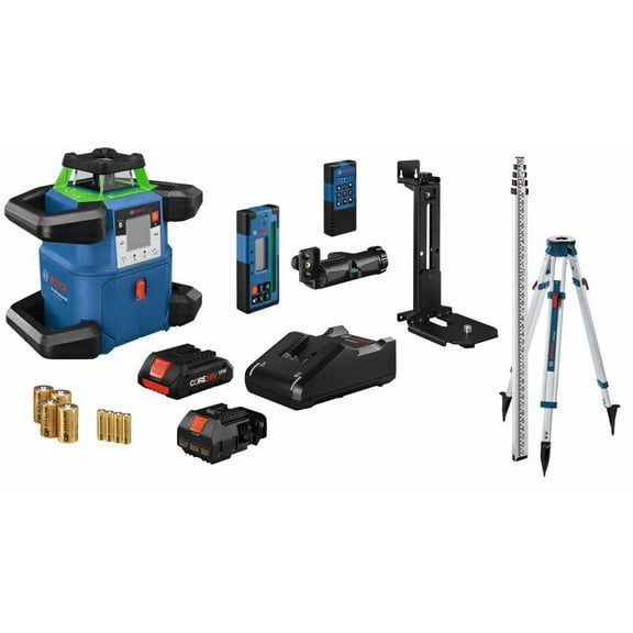Bosch 18V Revolve4000 Connected Rotary Laser Kit