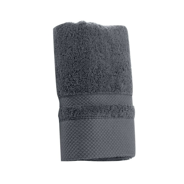 Toalla De Algodón Para Adultos, Toalla Facial Gruesa, Para Hombres Y Mujeres, Parejas, Color Liso, Larga, De Terciopelo, Regalo