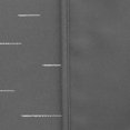 thumbnail image 4 of Deconovo Cortinas opacas con aislamiento térmico y estampado de rayas plateadas, de bajo consumo, con ojales para dormitorio, 2 paneles, 132 x 137 cm, gris oscuro, 4 of 7