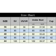 thumbnail image 3 of Aayomet Bras for Women Breathable Lace Solid Color Comfortable Bra Without Steel Rings (Blue, 42), 3 of 3