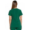 Dickies EDS Essentials Scrubs Top for Women VNeck DK615, S, Hunter