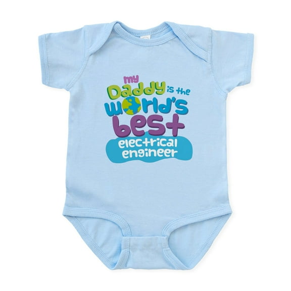 CafePress - Electrical Engineer Gifts For Kids Infant Bodysuit - Baby Light Bodysuit, Size Newborn - 24 Months