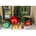 thumbnail image 2 of Holiball The Inflatable Ornament - Large - Vintage Gold - Indoor and Outdoor Use, 2 of 9