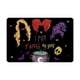 thumbnail image 1 of BRI Felpudo de bienvenida de Halloween antideslizante lavable alfombra de entrada de Halloween alfombra de piso al aire libre para decoración de cocina de baño interior E, 1 of 7
