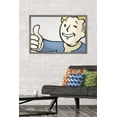 thumbnail image 2 of Fallout - Vault Boy - Thumbs Up Close-Up Wall Poster, 22.375" x 34" Framed, 2 of 5