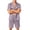 Gray, variant on Men's Pajama Sets Mens Pajamas Set Shorts Button Up Pajamas Pjs for Men Matching Pj Set Mens Pajamas Set Shorts Plaid Print Soft Comfy Short Sleeve Lounge Sleep Sleepwear Pj Set, Black, L