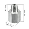 thumbnail image 2 of Adaptador reductor de accesorios de tubería Uxcell 1/8" NPT macho x 1/4" NPT hembra de acero inoxidable, 2 of 5
