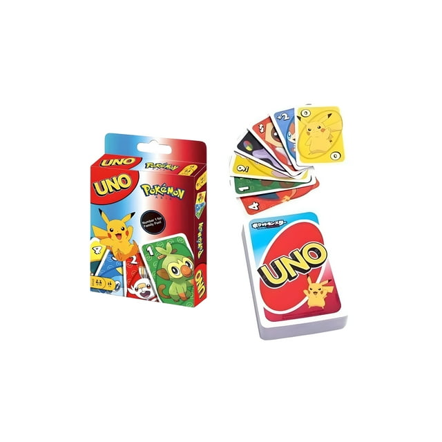 Juego de cartas Pokémon UNO