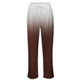 thumbnail image 4 of Women's Spring & Summer Light Breathable Loose Casual Linen Trousers - High Waist, Pockets, Suitable for Many Occasions, 4 of 5