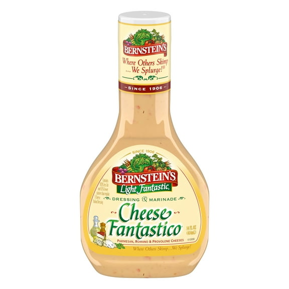 Bernstein's Light Fantastic Cheese Fantastico, Salad Dressing 14 oz