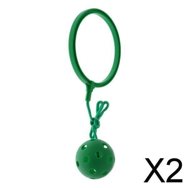 Paquete de 2-6 pelotas para saltar, ejercicio al aire libre, juguete de Fitness, anillo para tobillo, pelota oscilante para niños 2 piezas