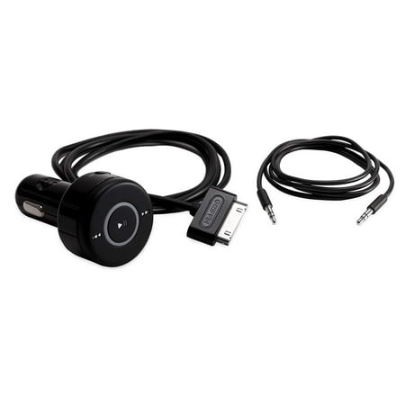 Griffin AutoPilot Charger for iPod and iPhone (2010 Packaging), Play your iPod or iPhone through your car stereo's AUX IN port as it charges By Griffin (Best Way To Play Iphone In Car Without Aux)