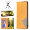 thumbnail image 2 of Feishell for iPhone 15 6.1 inch Folio Flip Case,Premium Durable PU Leather Magnetic Closure Credit Card Slots Kickstand Shockproof TPU Inner Wallet Phone Case,Yellow, 2 of 9