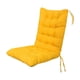 thumbnail image 5 of Cojines de asiento amarillos para uso en el hogar, cojín de suelo acolchado para la sala de estar, 5 of 6