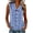Blue#women's peter pan collar top, variant on yardsong Womens 2026 Summer Cotton Tunic Blouse Elegant Peter Pan Collar Half Sleeve Puff Cuff Button Down Casual Work Shirt Tops Yellow,M