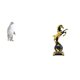 thumbnail image 1 of Escultura de pingüino,Escultura de pingüino para decoración nórdica del hogar,Figura de escritorio,Estantería con estatua de caballo para escritorio,oficina y decoración del hogar.,Figura, 1 of 8