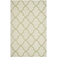 thumbnail image 2 of SAFAVIEH Cambridge Liam Geometric Wool Area Rug, Ivory/Light Green, 6' x 9', 2 of 6