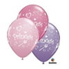 Burton & Burton 11" Princess Asst Balloons, 50 Pack