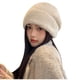 thumbnail image 1 of Sombreros de invierno para mujer, gorro de punto, gorro de lana cálido con orejeras, gorro para el frío, 1 of 8