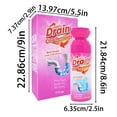 thumbnail image 3 of Foaming Drain Cleaner, Sink Cleaner and Deodorizer, Wild Tornado Drain Clog Remover for Kitchen Sinks Shower Drains Tubs, Fast Acting Foam, 3 of 9