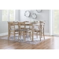 thumbnail image 3 of Linon Durand Natural Finish Dining Chairs Set of 2 Ideal for Dining Room, 3 of 10