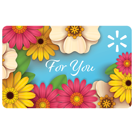 Bunch of Flowers Walmart eGift Card