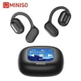 thumbnail image 1 of MINISO X30 AI Translator Auriculares Abiertos Bluetooth 5.4, Más de 130 Idiomas, Cancelación de Ruido, 55 Horas de Reproducción, Resistente Al Agua IPX5, Pantalla Táctil LED, 1 of 10