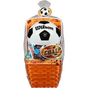 Wondertreats Wilson Soccer Ball with Toys and Candy Easter Basket