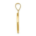 thumbnail image 2 of 14k Yellow Gold Saint Anthony Medal Hollow Pendant Charm, 2 of 4