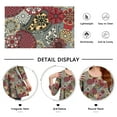 thumbnail image 3 of Sprinmer Tunic Tops for Women 3/4 Sleeve Plus Size Loose Fit Flare Shirt Dressy Casual Floral Flowy Blouse, 3 of 7