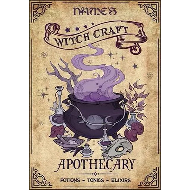 Carteles de Halloween Retro de gato negro de los años 80 en un mundo lleno de princesa Be A Witch, pintura en lienzo, arte de pared Vintage, decoración del hogar para habitación