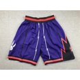 thumbnail image 1 of Mcgee'S Raptors Retro Embroidered Zipper Pocket Shorts Basketball Embroidered Shorts, 1 of 2