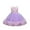 Pink, variant on Girls Dresses Size 6 Party Dress Long Princess Wedding Round Pearl Set Sleeveless Front And Back Bow A Line Dress For 2 To 8 Years Girls Dresses Purple 3-4 Years