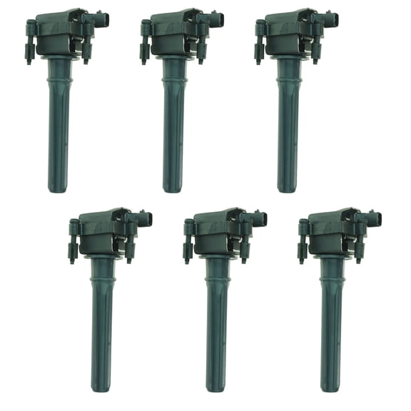 TRQ Ignition Coils Set Kit of 6 NEW for Chrysler Dodge Plymouth 3.2L 3.5L V6 ICA61473