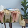 thumbnail image 4 of Farmhouse Pink Floral Table Cloth Waterproof Tablecloths, Spring Vintage Botanical Flowers Tablecloth Dining Table Cover for Kitchen Party Tabletop Outdoor, Rectangle Tablecloth 60x120 Inch, 4 of 9