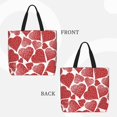 thumbnail image 2 of Balery Hearts Bolsa de Mano para Mujeres con Cremallera, Bolsa de Gimnasio con Compartimentos, Bolsa para Laptop, Bolsa para Trabajo, 2 of 7