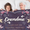 thumbnail image 5 of Gifts for Grandma on Christmas, Grandma Gifts from Grandkids on Mothers Day - Grandma Blanket Gifts 60” x 50” - Birthday Gifts for Grandma Nana from Granddaughter Grandson, 5 of 6