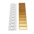 thumbnail image 2 of 20PCS 6V SMD cuentas de lámpara con lente óptica Fliter para 32-65 LED TV reparación Led tira de luz Tomshoo Cuenta del LED, 2 of 2