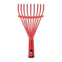 Yammee Multi functional Garden Rake Leaf Rake Steel Wire Broom for Yard Cleaning