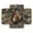 Horse Camo Hunting Forest, variant on Renewold Camo Olive Green Car Center Console Cover Comfortable Non-slip Camouflage Armrest Cushion with Side Storage Pocket Arm Rest Covering Protective Cover Car Interior Accessories